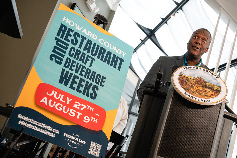 Howard County Executive Calvin Ball Announces Launch of Summer Howard County Restaurant & Craft Beverages Weeks