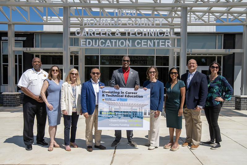 Howard County Executive Calvin Ball Celebrates Grand Opening of Howard County Public School System’s Career & Technical Education Cent...