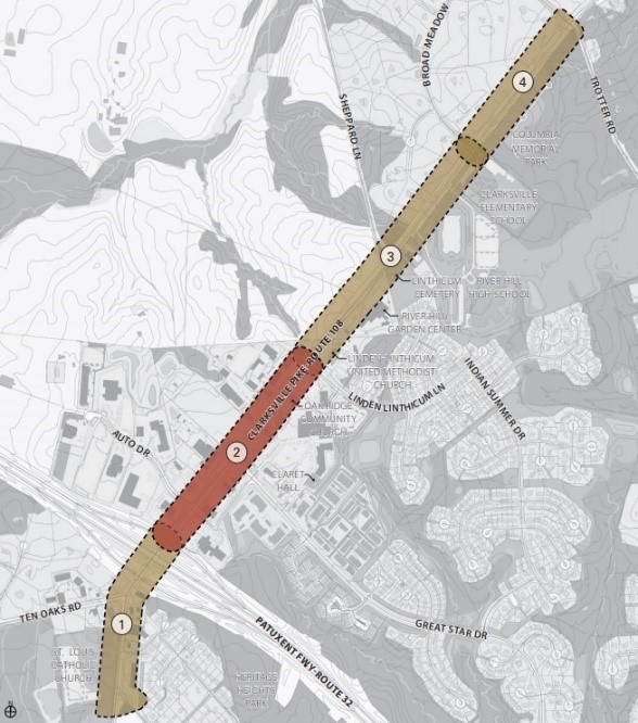 Clarksville Project Map