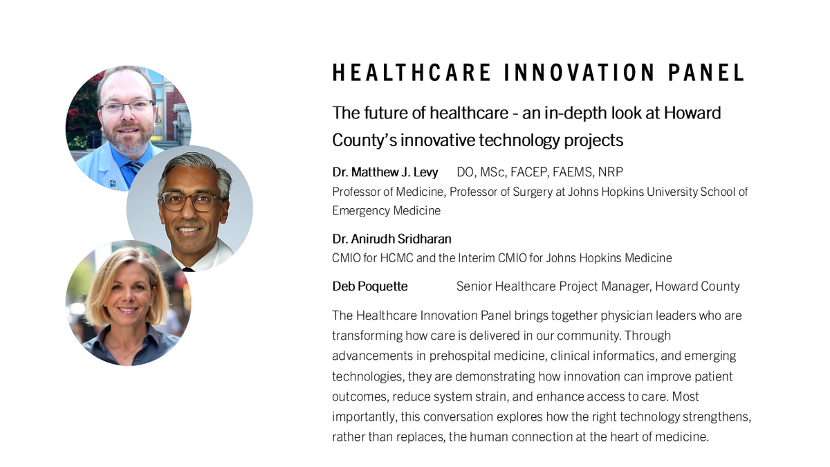 innovation summit 2026 - Healthcare Innovation Panel.png