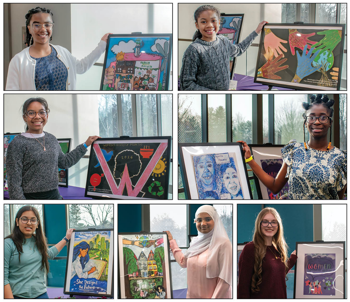 Congratulations to the Student winners of the 2026 Women's History Month Poster Contest