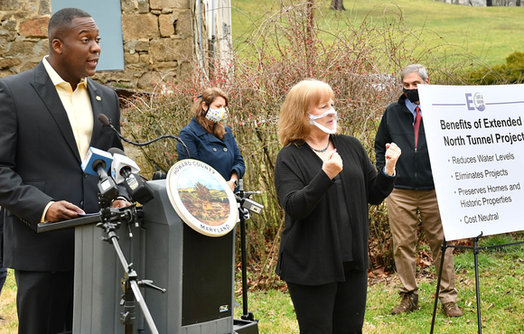 Howard County Executive Calvin Ball to Extend North Tunnel in Ellicott City Flood Mitigation Plan