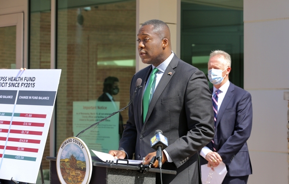 Howard County Executive Contributes 10 Million To HCPSS Health And Howard County Executive Contributes 10 Million To HCPSS Health And