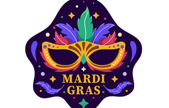 Mardi gras mask