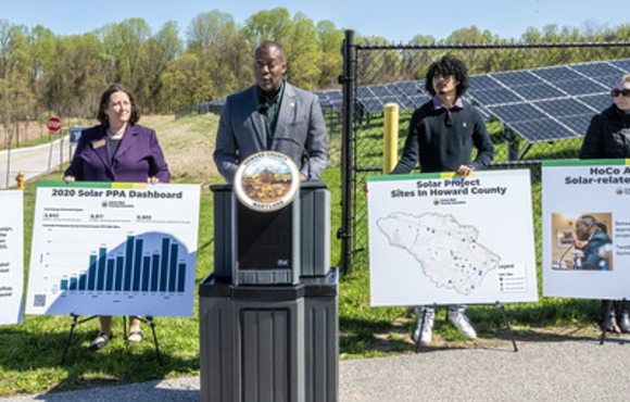 County Executive announces first community solar developer