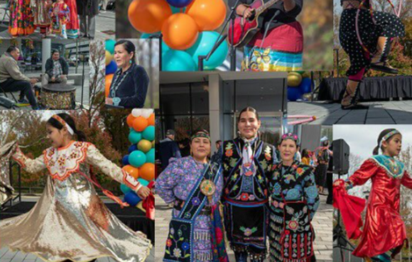 Photo depicting various images of NAHM celebration