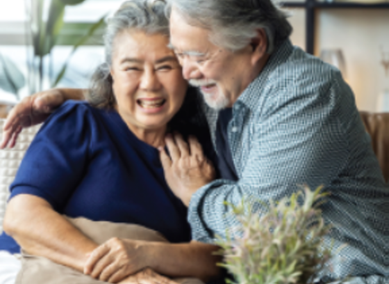 Asian adults age 62 plus