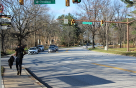 Image Traffic Intersection on Tamar Drive
