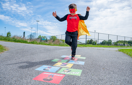 Hero Hustle kid boy costume