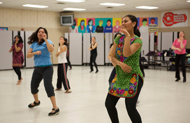 women dancing