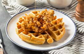 chicken and waffles