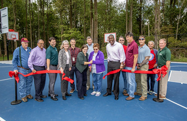 Huntington Park ribbon cutting