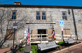 The exterior of the B&O Ellicott City Station Museum