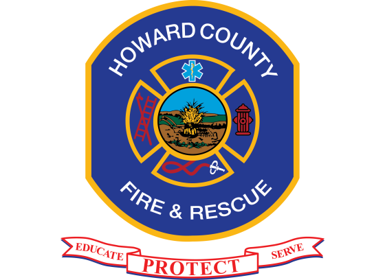 Logo of the Howard County Department of Fire and Rescue Services
