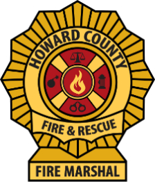 Logo of the Howard County Office of the Fire Marshal