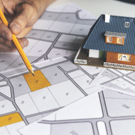 Map of building plot