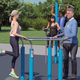 Age-Friendly Fitness Lot