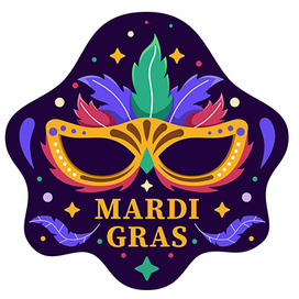 Mardi gras mask